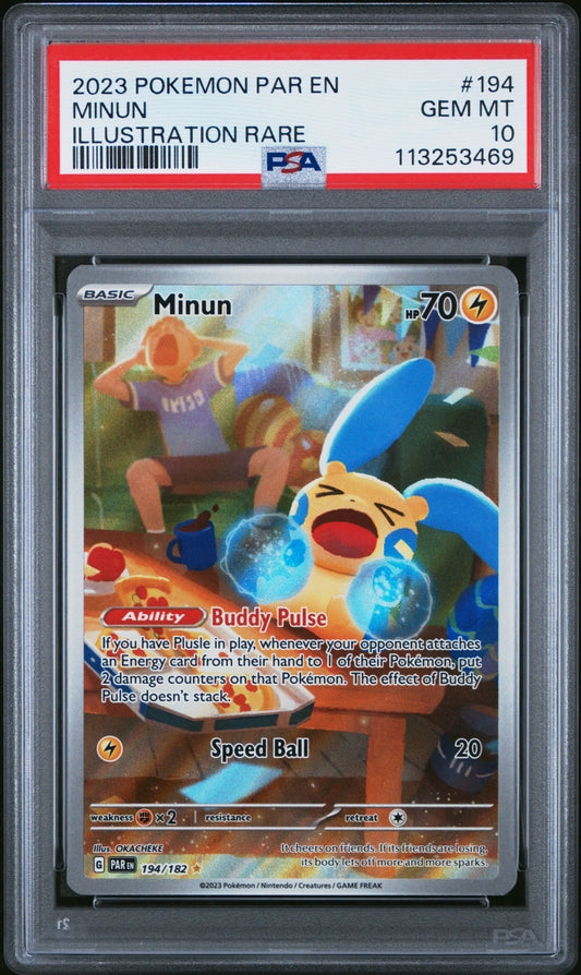 Minun PARADOX RIFT PSA 10 #113253469