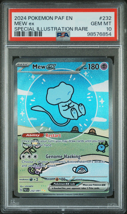Mew Paldean Fates PSA 10 #98576854