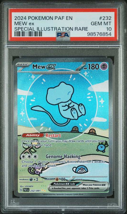 Mew Paldean Fates PSA 10 #98576854