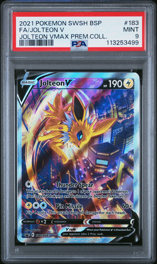 Jolteon Black Star Promo PSA 9 #113253499