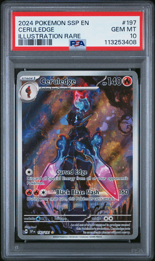 Ceruledge  Surging Sparks PSA 10 #113253408