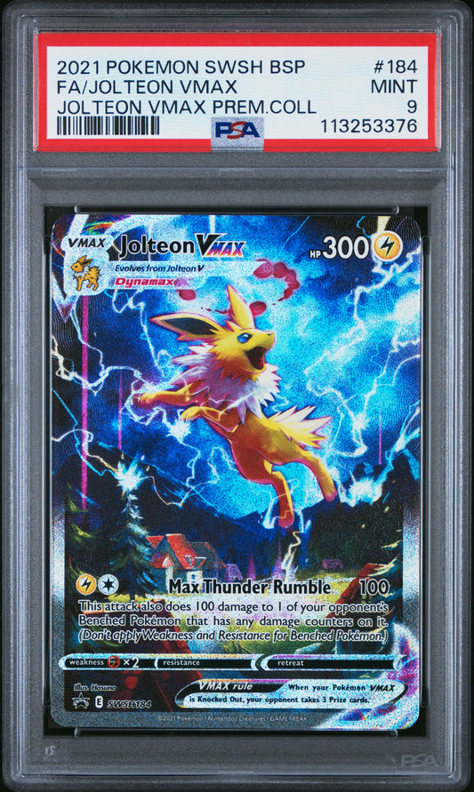 Jolteon Black Star Promo PSA 9 #113253376