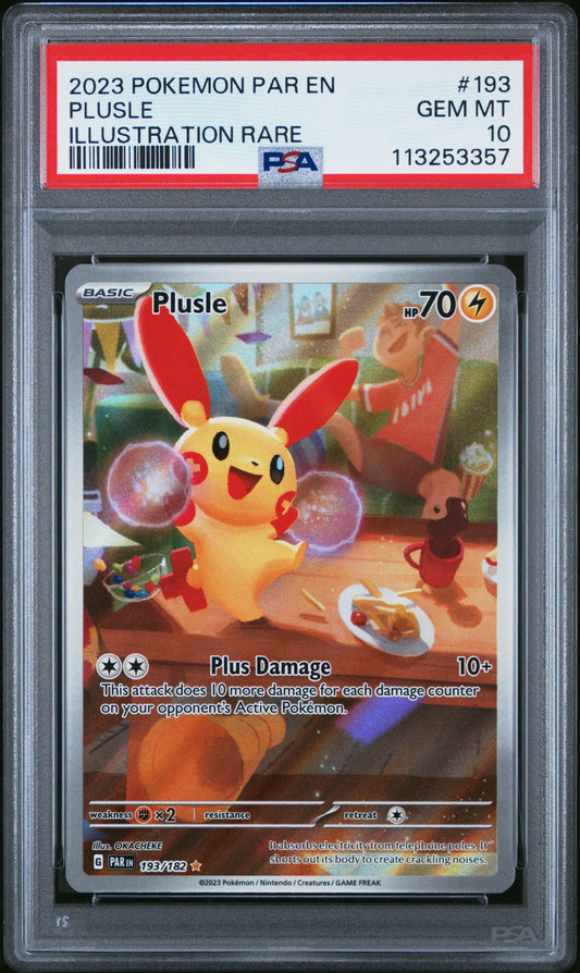 Plusle PARADOX RIFT PSA 10 #113253357