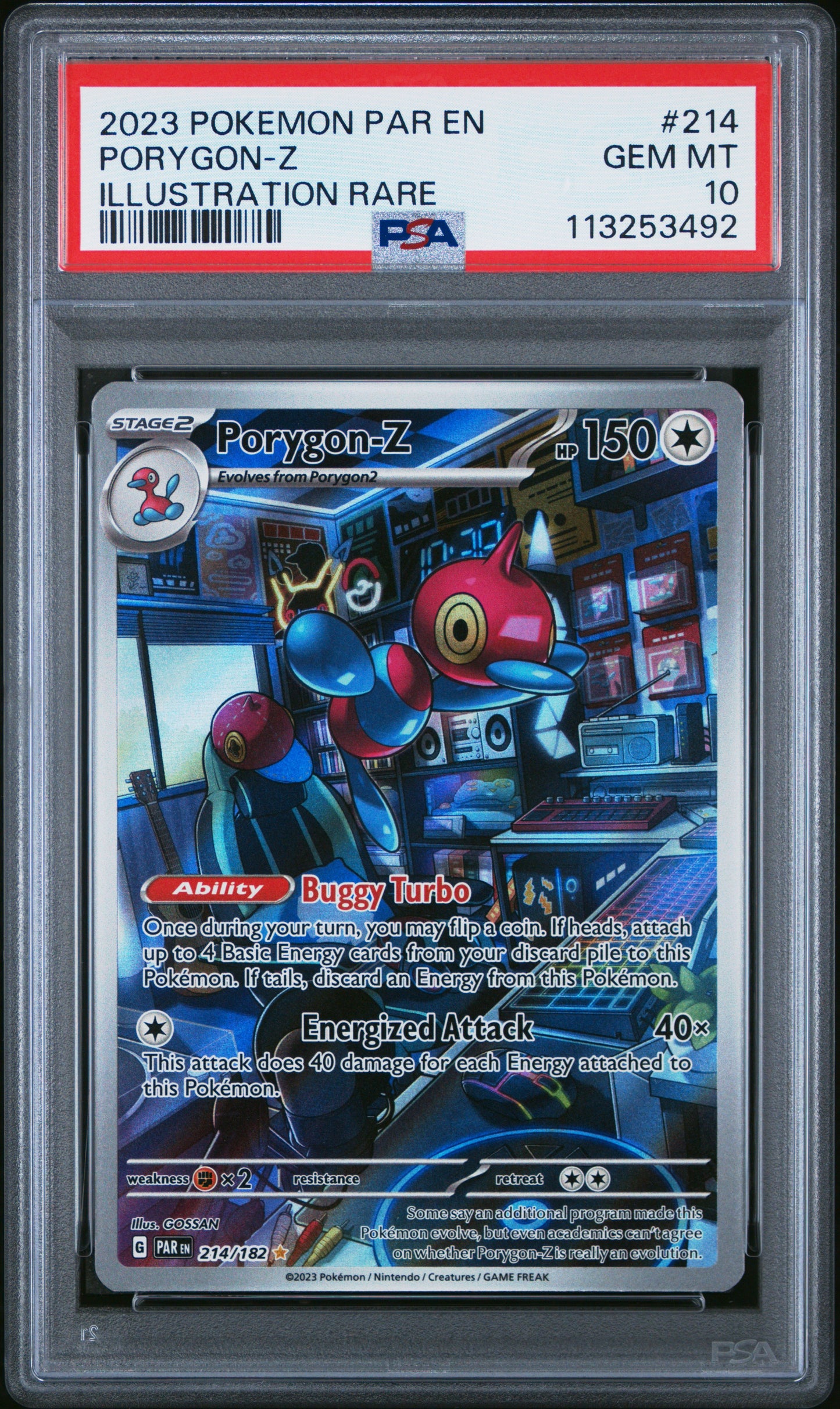 PORYGON-Z PARADOX RIFT PSA 10 #113253492