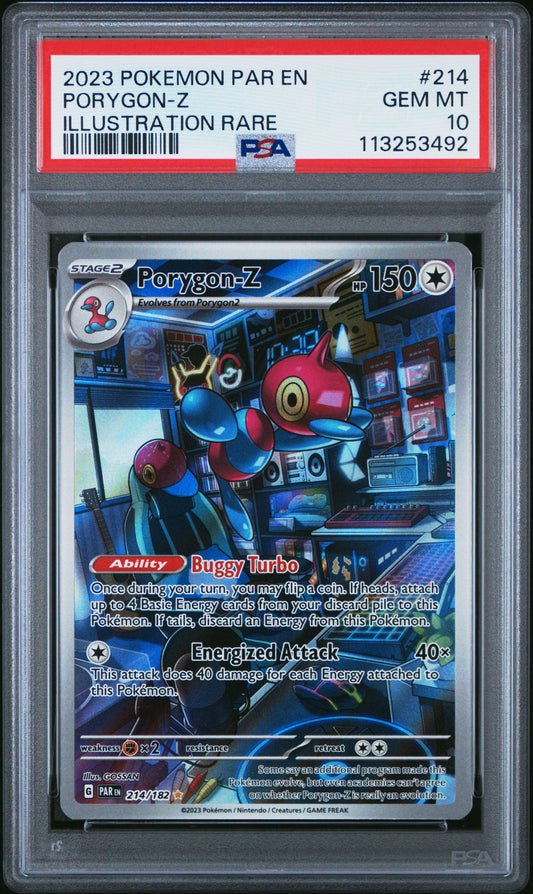 PORYGON-Z PARADOX RIFT PSA 10 #113253492
