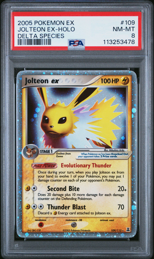 Jolteon Delta Species PSA 8 #113253478